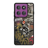 Graffiti in The Grey Wal Motorola Moto Edge 60 Pro Case