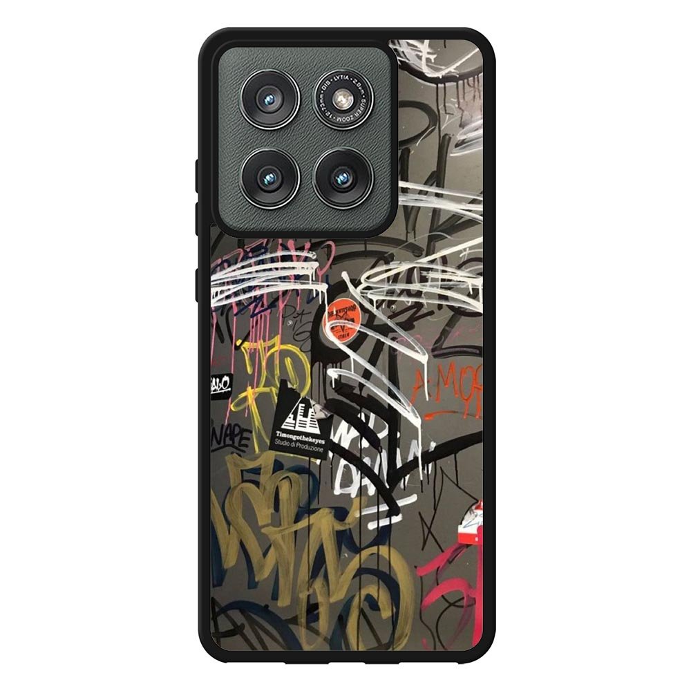 Graffiti in The Grey Wal Motorola Moto Edge 2025 Case