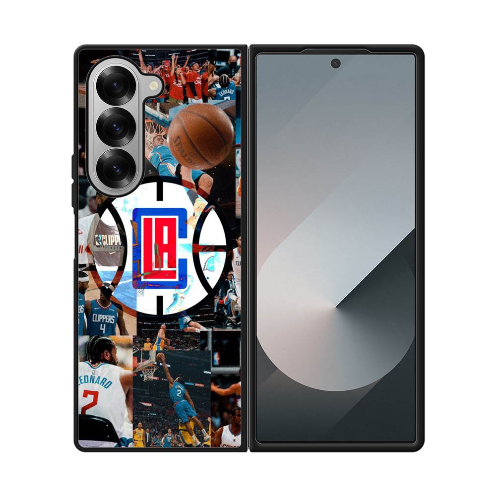 LA Clippers Player Photos Samsung Galaxy Z Fold 7 5G Case