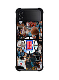 LA Clippers Player Photos Samsung Galaxy Z Flip 4 5G 2022 Case