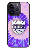 Sacramento Kings Tie Dye Style Logo iPhone 14 Pro Case BLN10409