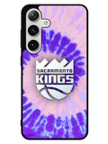 Sacramento Kings Tie Dye Style Logo Samsung Galaxy S24 5G Case