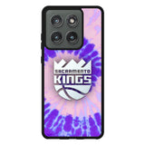 Sacramento Kings Tie Dye Style Logo Motorola Moto Edge 2025 Case