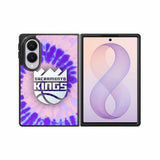 Sacramento Kings Tie Dye Style Logo Samsung Galaxy Z Fold 8 Case