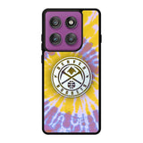 Denver Nuggets Tie Dye Style Logo Motorola Moto Edge 60 Pro Case
