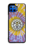 Denver Nuggets Tie Dye Style Logo Motorola Moto One 5G Case , Moto One 5G UW Case , Moto G 5G Plus Case