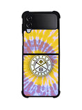 Denver Nuggets Tie Dye Style Logo Samsung Galaxy Z Flip 4 5G 2022 Case
