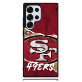 San Francisco 49Ers Torn Paper Style Logo Samsung Galaxy S24 Ultra Case DC1617