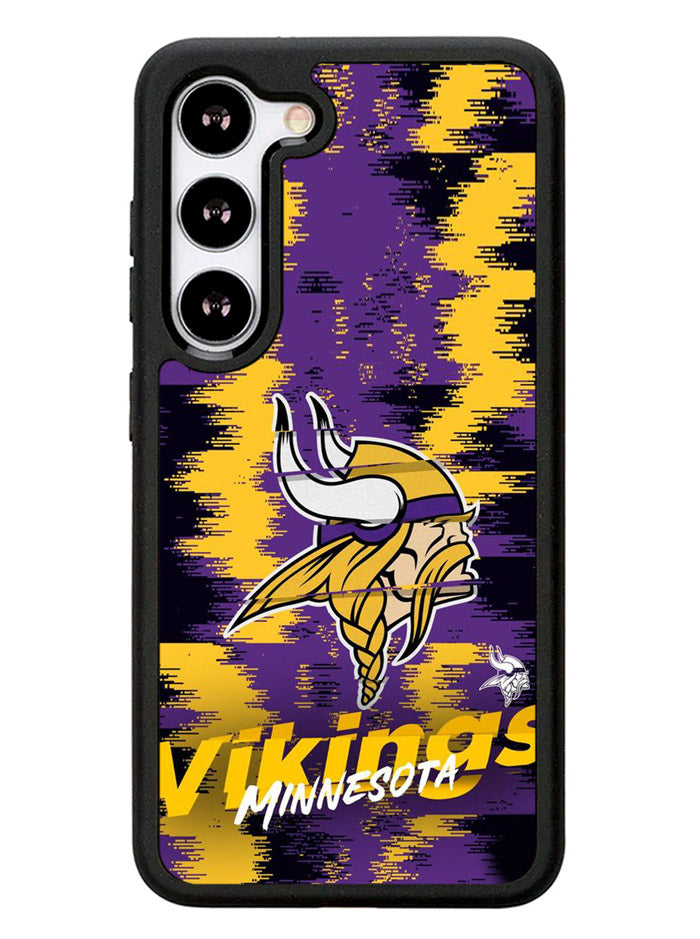 Minnesota Vikings Torn Paper Style Logo Samsung Galaxy S23 Plus 5G / Samsung Galaxy S23+ 5G Case