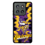 Minnesota Vikings Torn Paper Style Logo Motorola Moto Edge 2025 Case