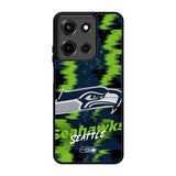 Seattle Seahawks NFL Team Logo Motorola Moto G 5G 2025 Case DC5103