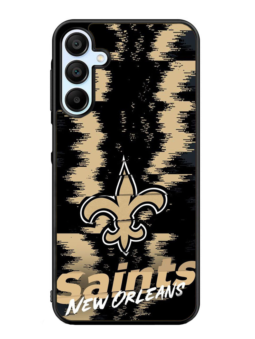 New Orleans Saints NFL Team Logo Samsung Galaxy A25 5G Case