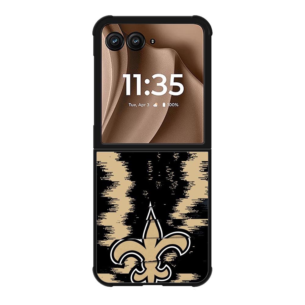 New Orleans Saints NFL Team Logo Motorola Moto RAZR Plus 2025 Case