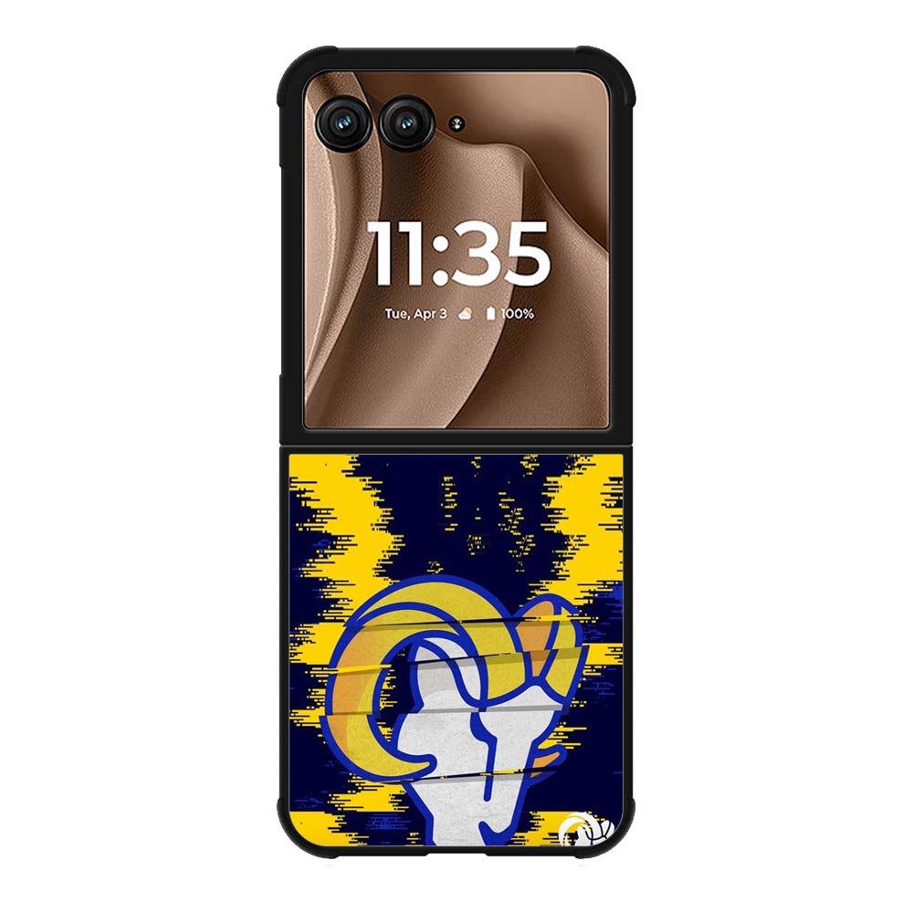 Los Angeles Rams NFL Team Logo Motorola Moto RAZR Plus 2025 Case