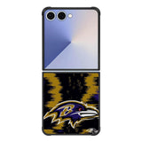 Baltimore Ravens NFL Team Logo Samsung Galaxy Z Flip 7 5G Case