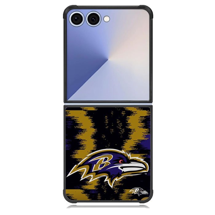 Baltimore Ravens Nfl Team Logo Samsung Galaxy Z Flip 7 Case DC0139