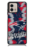 New England Patriots NFL Team Logo Motorola Moto G Stylus 5G 2023 Case