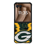 Green Bay Packers NFL Team Logo Motorola Moto RAZR Plus 2025 Case