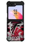 Atlanta Falcons NFL Team Logo Samsung Galaxy Z Flip 5 5G 2023 Case