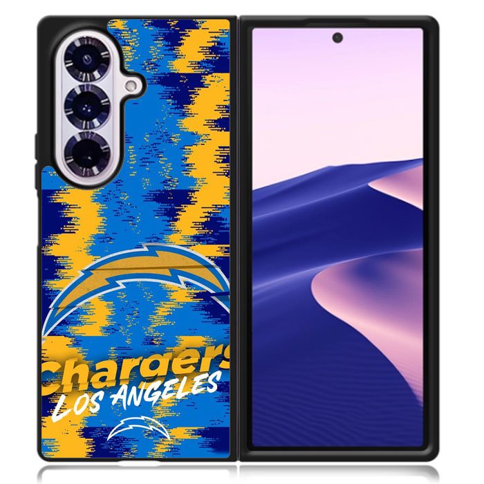 Los Angeles Chargers Nfl Team Logo Samsung Galaxy Z Fold 7 Case DC1055