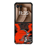 Cleveland Browns Nfl Team Logo Motorola Moto RAZR Plus 2025 Case