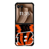 Cincinnati Bengals Nfl Team Logo Motorola Moto RAZR Plus 2025 Case
