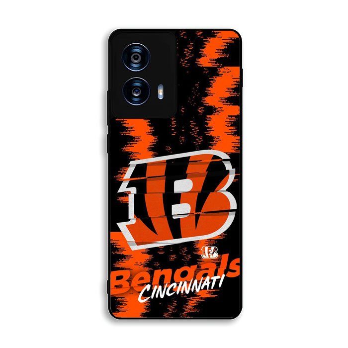 Cincinnati Bengals Nfl Team Logo Motorola Moto G Power 5G 2024 Case DC8000