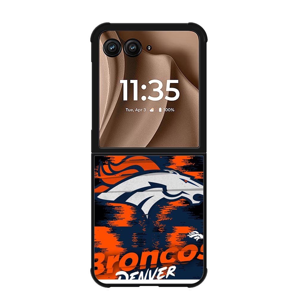 Denver Broncos Nfl Team Logo Motorola Moto RAZR Plus 2025 Case
