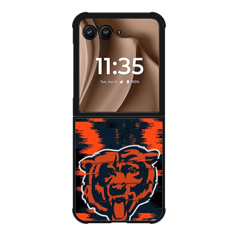Chicago Bears Nfl Team Logo Motorola Moto RAZR Plus 2025 Case