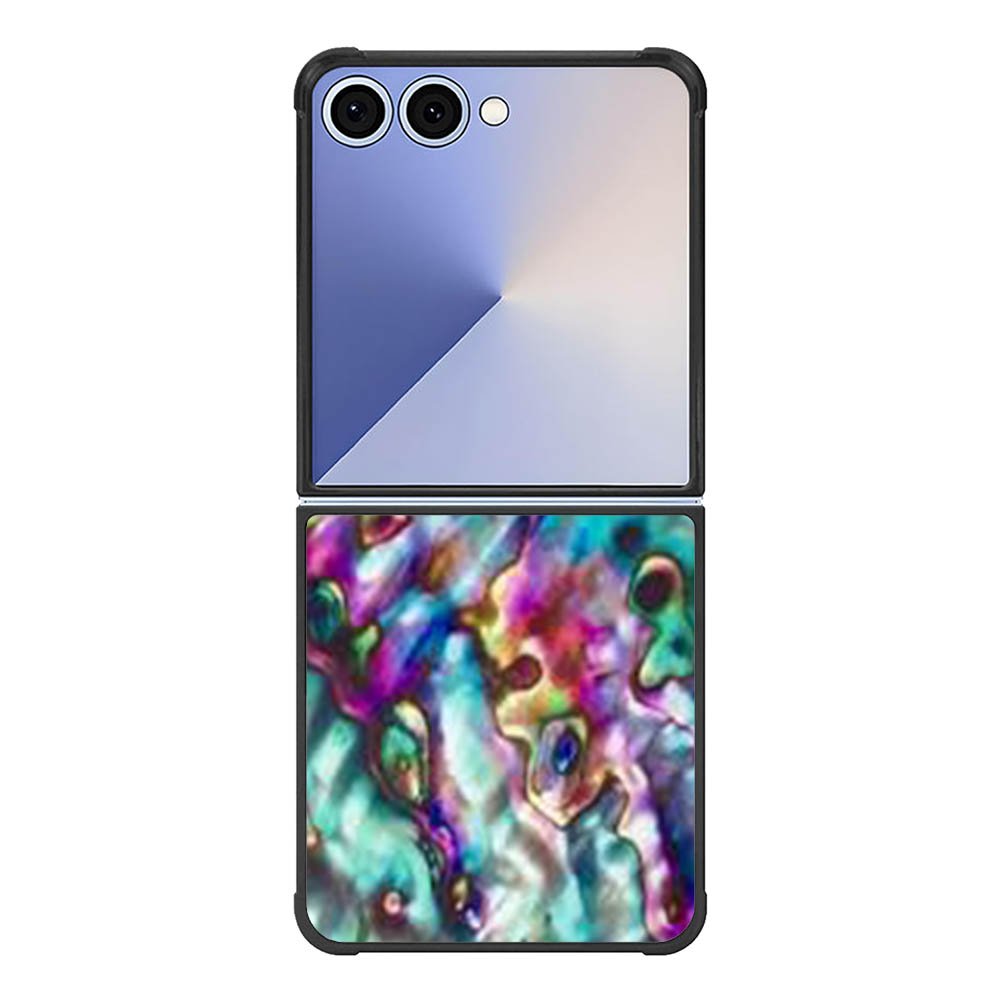 Mother of Pearl Abalone Samsung Galaxy Z Flip 7 5G Case