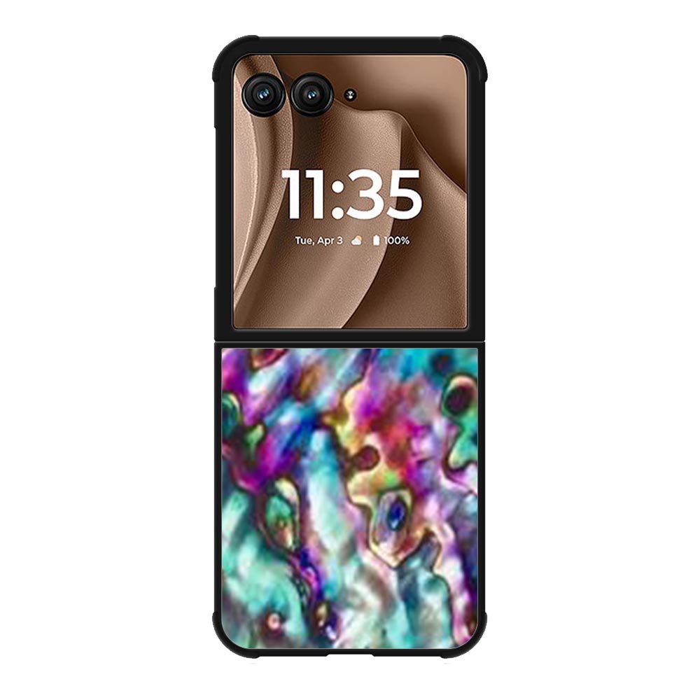 Mother of Pearl Abalone Motorola Moto RAZR Plus 2025 Case