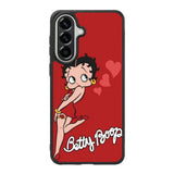 Betty Boop Red Background Samsung Galaxy A37 Case DC0180
