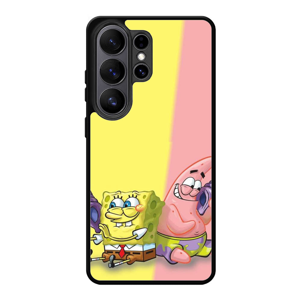Spongebob And Patrick Samsung Galaxy S26 Ultra Case DC1715