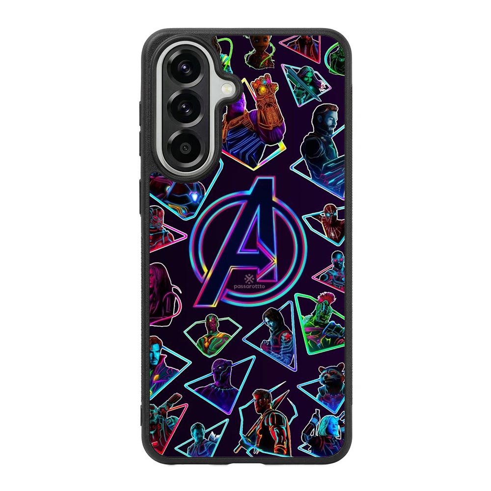 Avengers Logo And All Hero Samsung Galaxy A37 Case