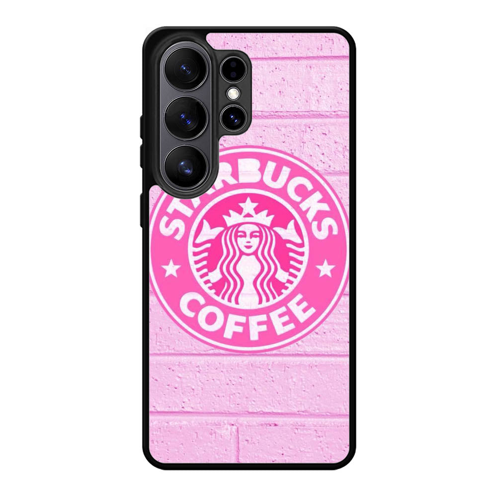 Pink Starbucks Logo 7th Samsung Galaxy S26 Ultra Case