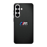 BMW M3 Logo Carbon Samsung Galaxy S26 Plus phone case with DC0217 design