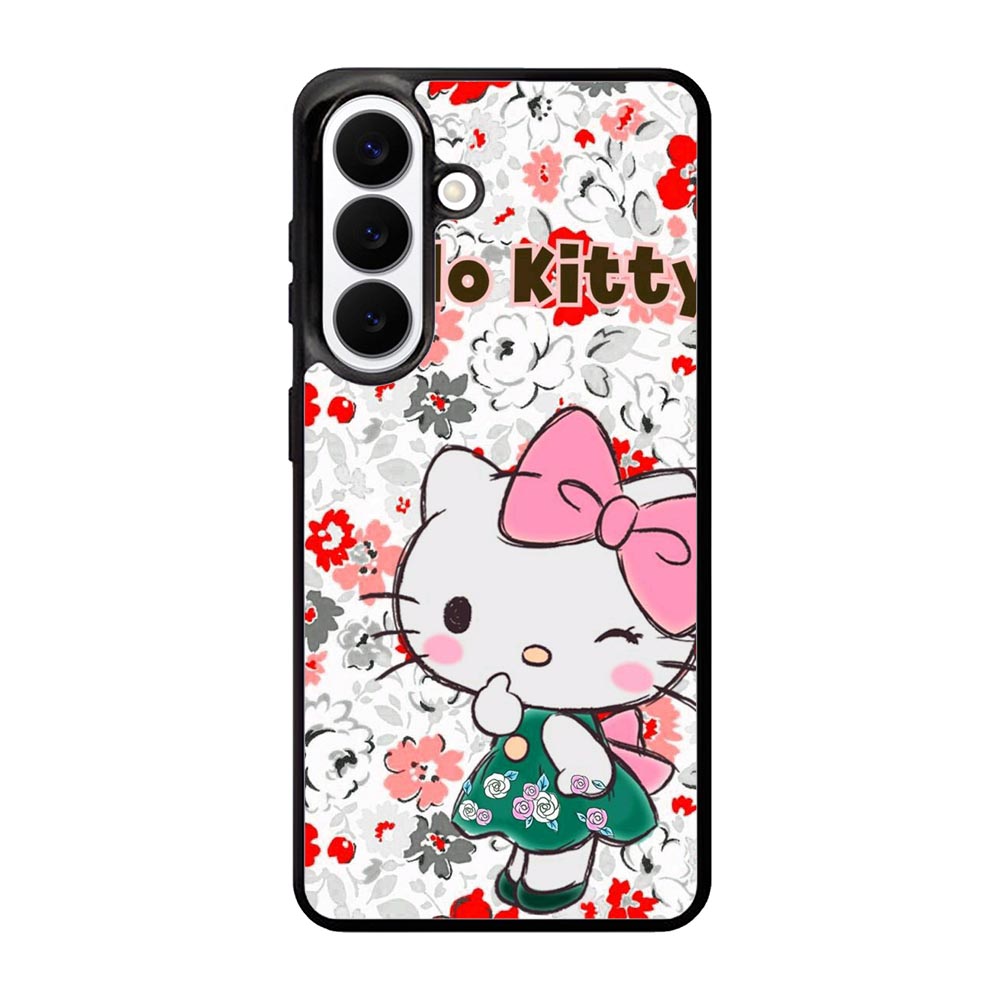 Hello Kitty Cute Flower Samsung Galaxy S26 phone case