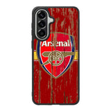 Arsenal Logo In The Wood Samsung Galaxy A57 Case