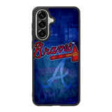 Atlanta braves wallpaper Samsung Galaxy A57 Case