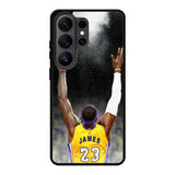 Lebron James Powder Lakers Samsung Galaxy S26 Ultra phone case with DC1012 design