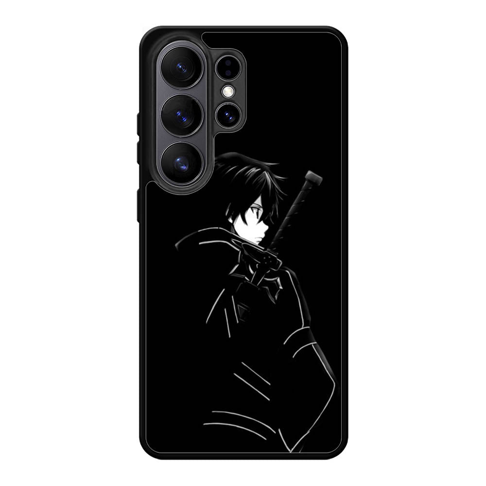 Sword Art Online Kirito Silouete Anime Lovers Samsung Galaxy S26 Ultra phone case