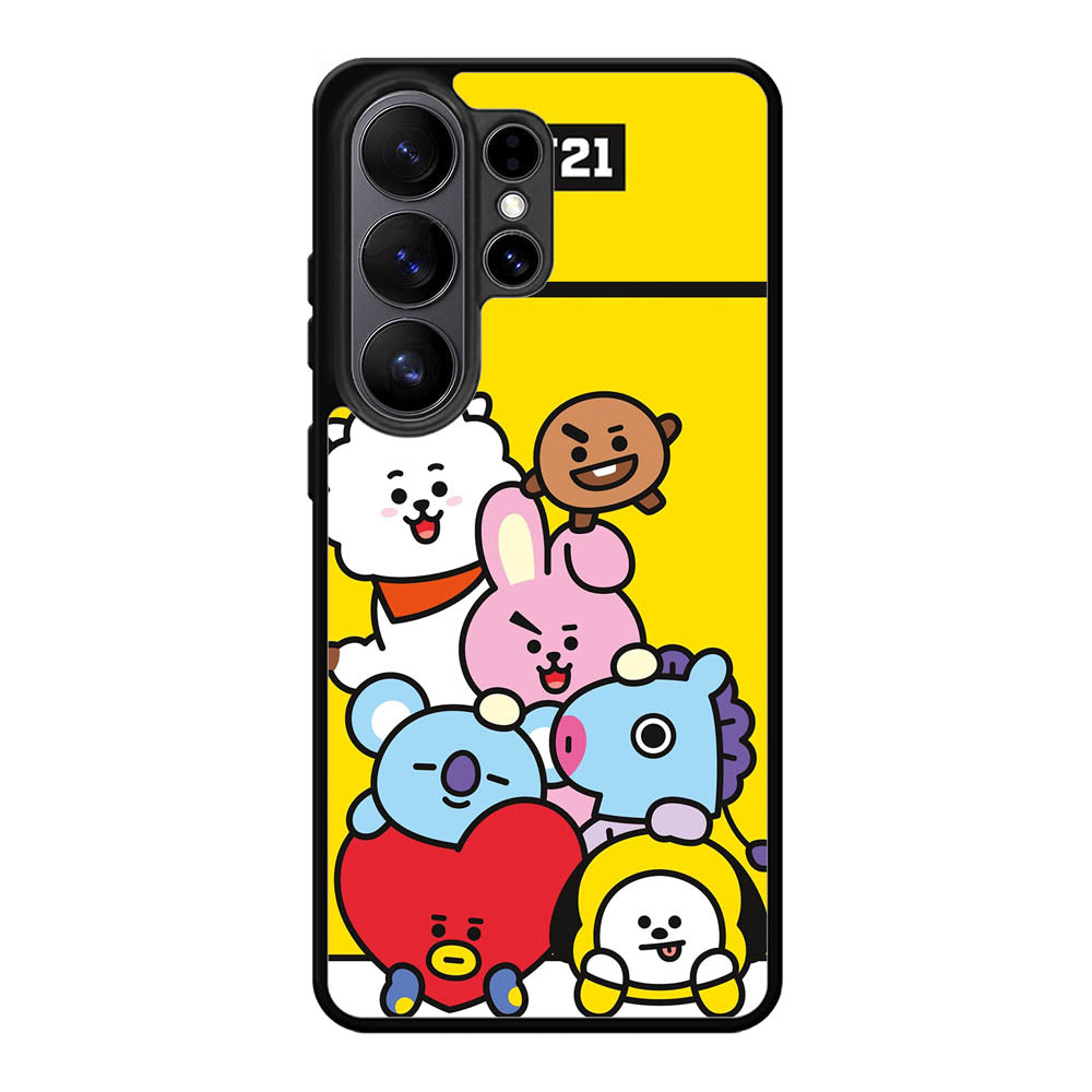 BTS BT21 All Characters Samsung Galaxy S26 Ultra phone case