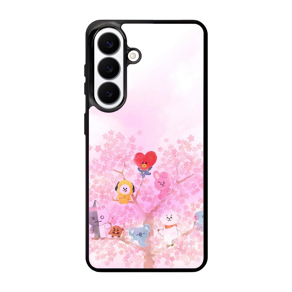 BTS Bt21 Sakura Summer Samsung Galaxy S26 Plus phone case with DC0252 design