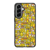 The Gudetama Pattern Samsung Galaxy A37 Case