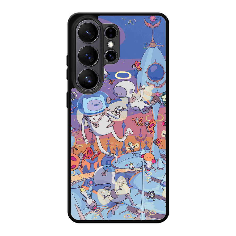 Adventure Time Under Water Samsung Galaxy S26 Ultra phone case with DC0024 design
