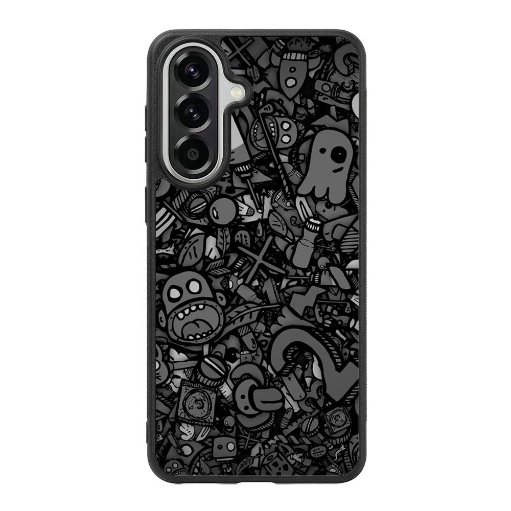 Doraemon And Hello Kitty Love Samsung Galaxy A57 Case DC0546