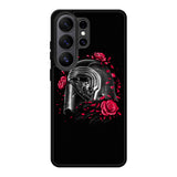 Star Wars Kylo Ren Helmet and Roses Samsung Galaxy S26 Ultra phone case