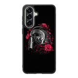 Star Wars Kylo Ren Helmet And Roses Samsung Galaxy A57 Case DC1752