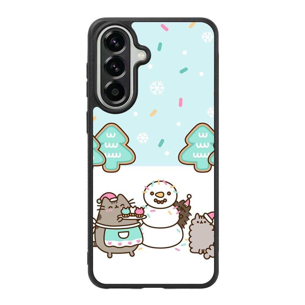 Pusheen The Cat Snow Winter Samsung Galaxy A57 Case