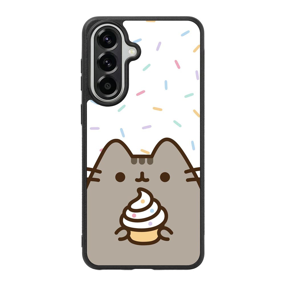 Pusheen The Cat Rainbow Cupcakes Samsung Galaxy A57 Case DC1540